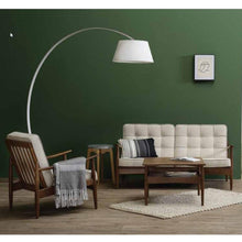 Ripon Danish Armchair in Almond - Front View | innovatec Melbourne, Sydney, Brisbane, Adelaide & Perth