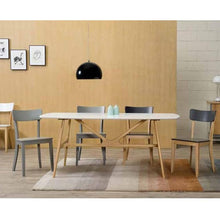 Fila White 6 Seater Dining Table | innovatec Melbourne, Sydney, Brisbane, Adelaide & Perth