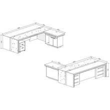 Hudson Executive Office Desk,Office Furniture,Desks,Modern Furniture