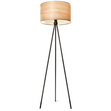  Wooden Ash Shade Floor Lamp