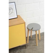 Chevis Stool in Olive Yellow | innovatec Melbourne, Sydney, Brisbane, Adelaide & Perth