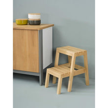 Dextra Wooden Step Stool in Natural Finish | innovatec Melbourne, Sydney, Brisbane, Adelaide & Perth