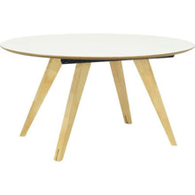 Ryder Oval Extendable Table in  White