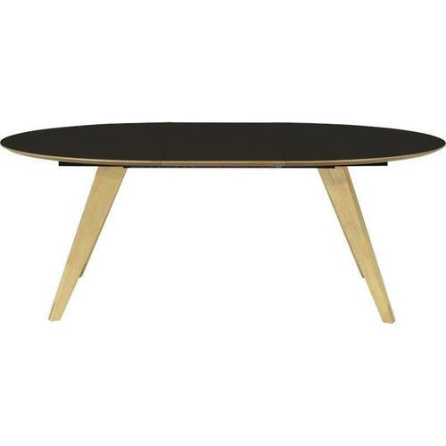 Ryder Oval Extendable Table in Black