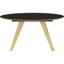 Ryder Oval Extendable Table in Black	