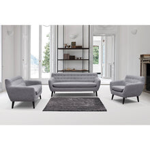 Retro Buttoned Lounge Suite (3+2+1)