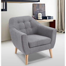 Chaz Lounge Chair - Grey
