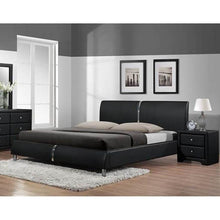 Orbit Queen Bed in Black