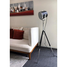 Black Metal Floor Lamp