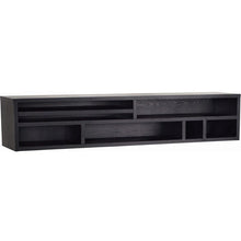 Ezra Desk With Storage in Black Ash