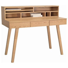 Ezra Desk With Storage in Natural