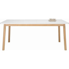 Dekel Dining Table - 180cm - Oak + White