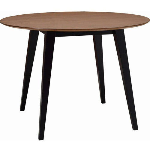Platon Round  Dining Table In Cocoa