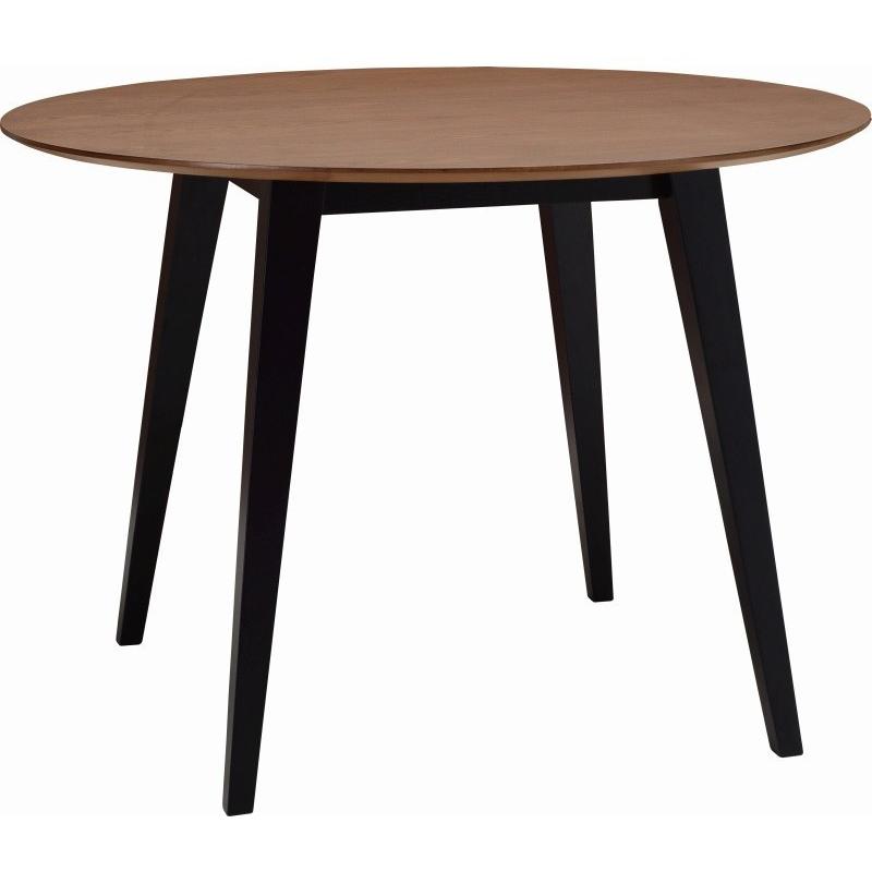Platon Round  Dining Table In Cocoa
