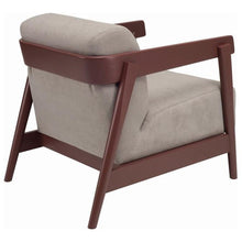 Daewood Lounge Chair In Dark Grey