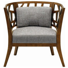 Jenifer Round Back Lounge Chair in Pebble