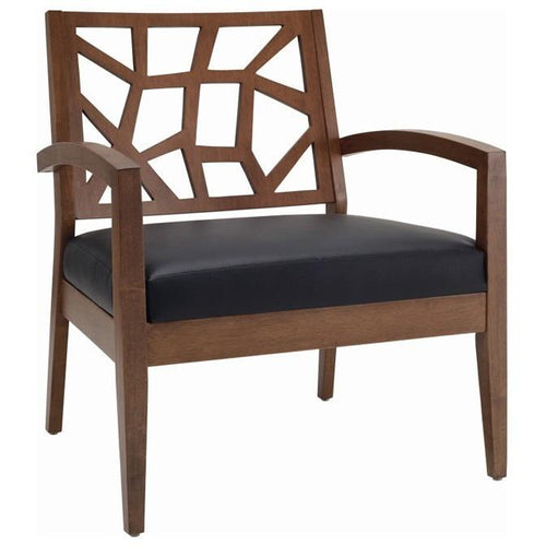 Jenifer Lounge Chair in Espresso