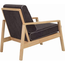 Latio Lounge Chair In Crimson