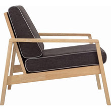 Latio Lounge Chair In Crimson