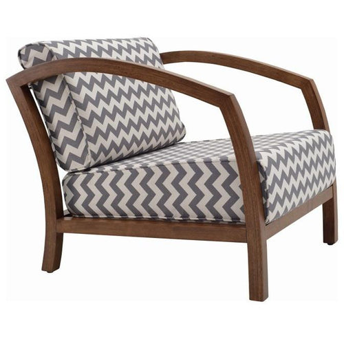 Velda Lounge Chair In Grey