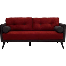 Lancer 2 Seater Sofa In Midnight Blue & Light Grey