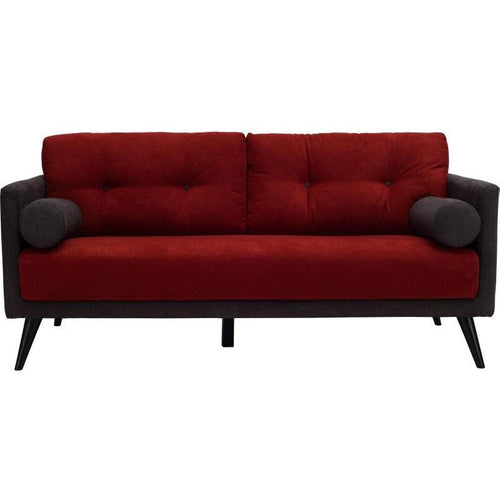 Lancer 2 Seater Sofa In Midnight Blue & Light Grey