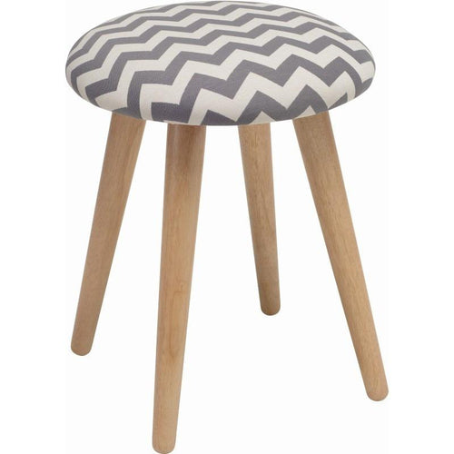 Poppy Stool In Grey