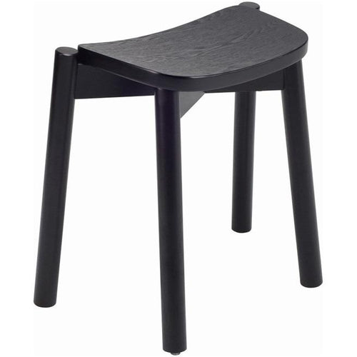 Dinah Stool In Black Ash Veneer