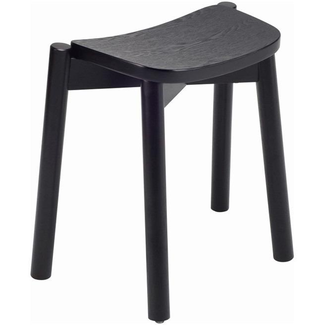 Dinah Stool In Black Ash Veneer