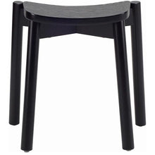 Dinah Stool In Black Ash Veneer