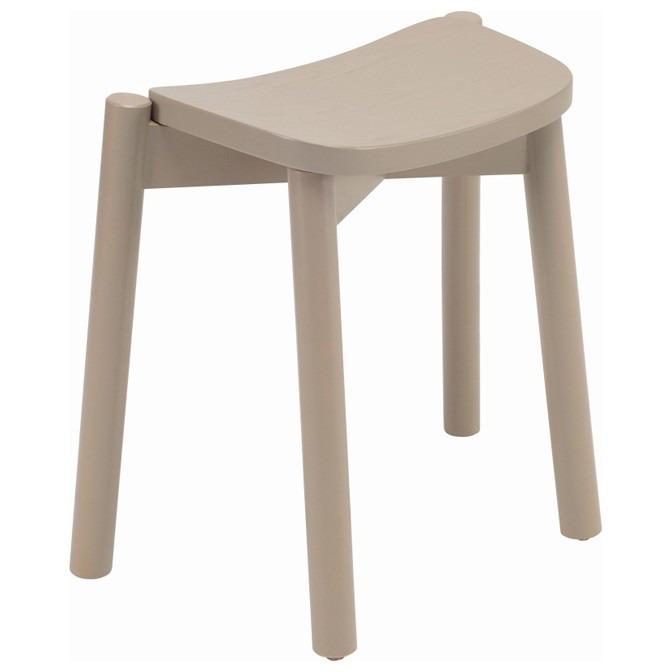 Dinah Stool In Taupe Grey