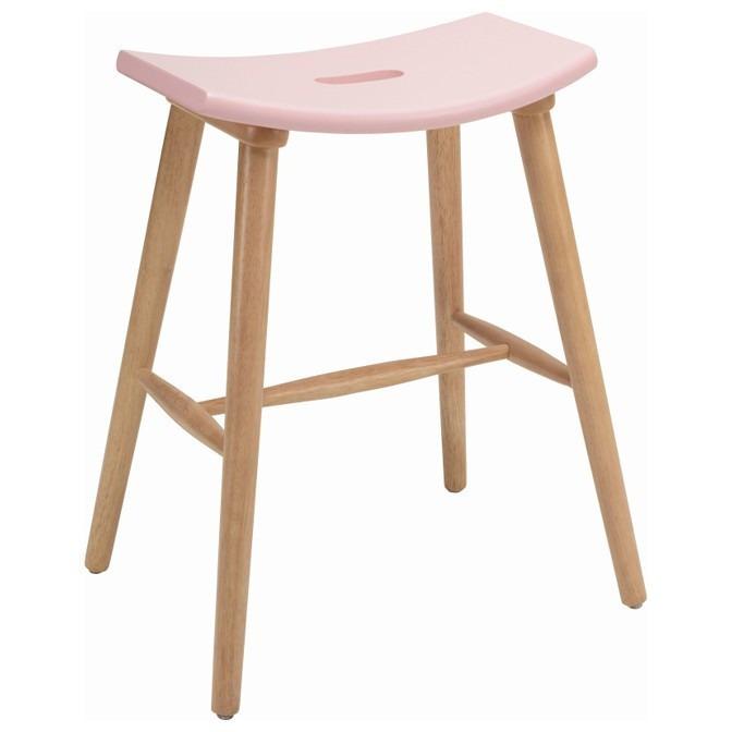 Hollis Stool In Orchid Pick