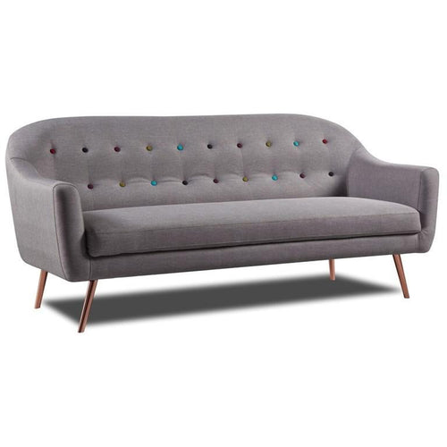 3 Seater Sofa In Light Grey