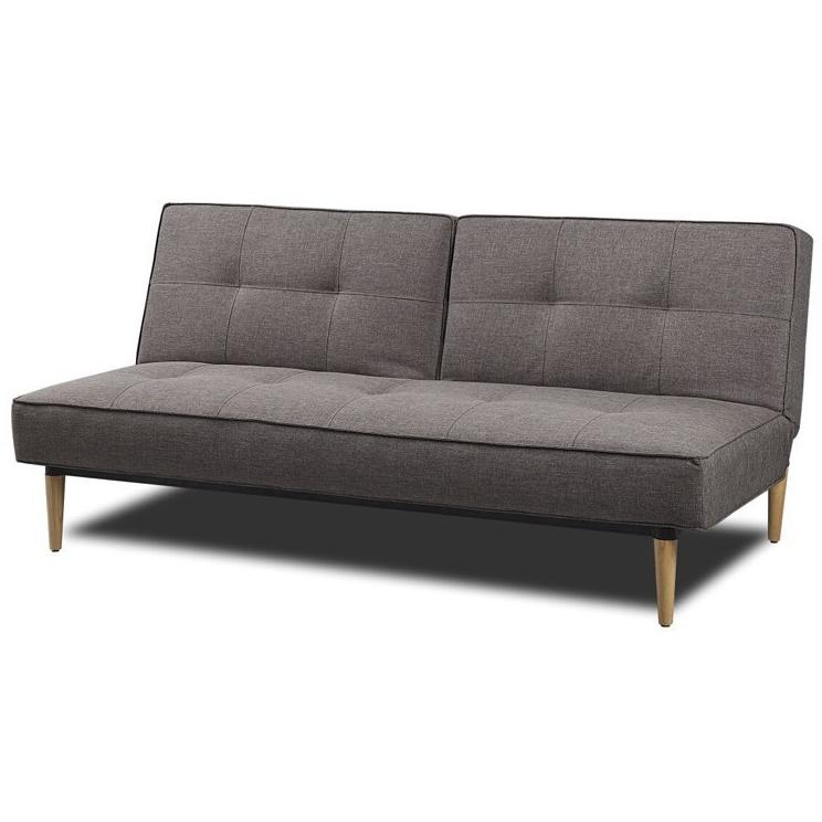 3 Seater Sofa Bed In Dark Grey