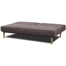 Zuri 3 Seater Sofa Bed In Dark Grey