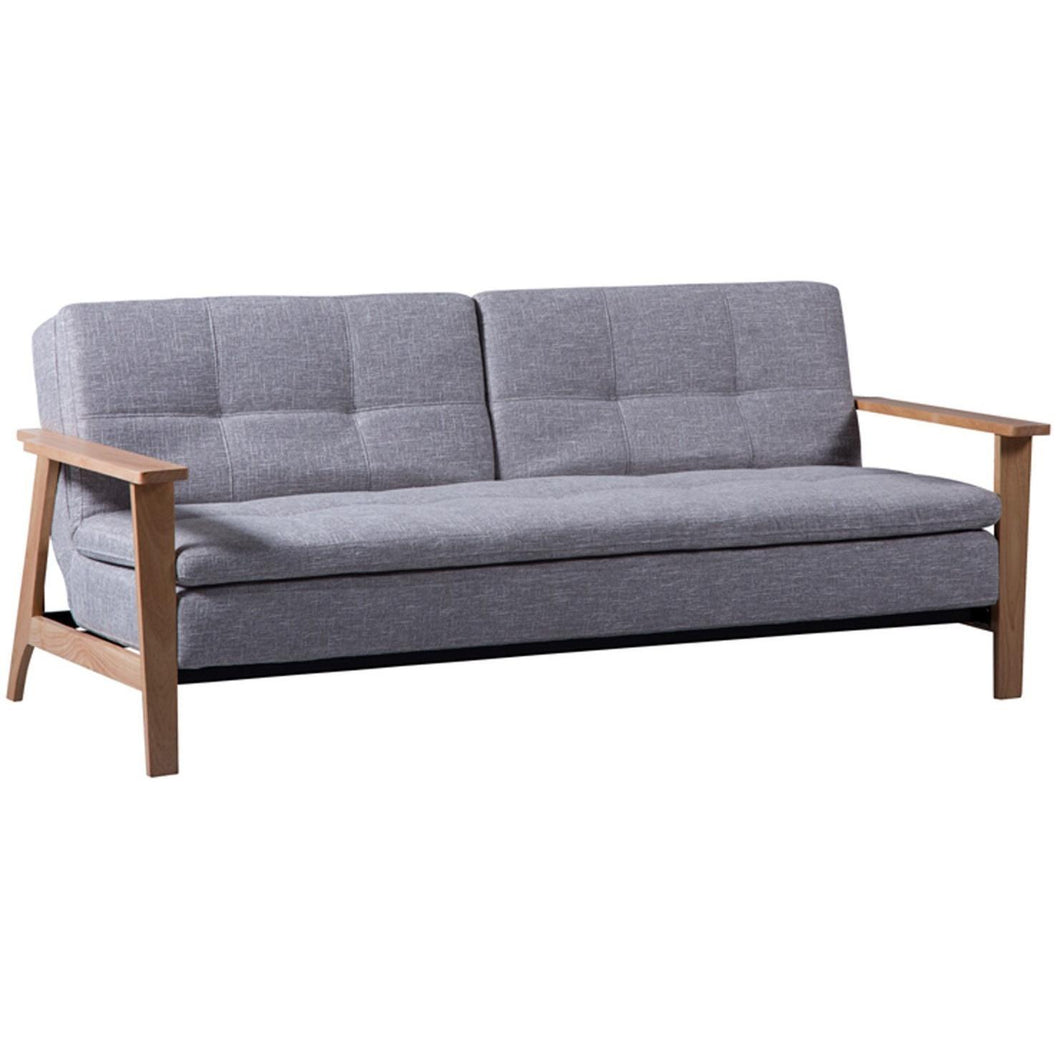 3 Seater Sofa Bed In Light Grey