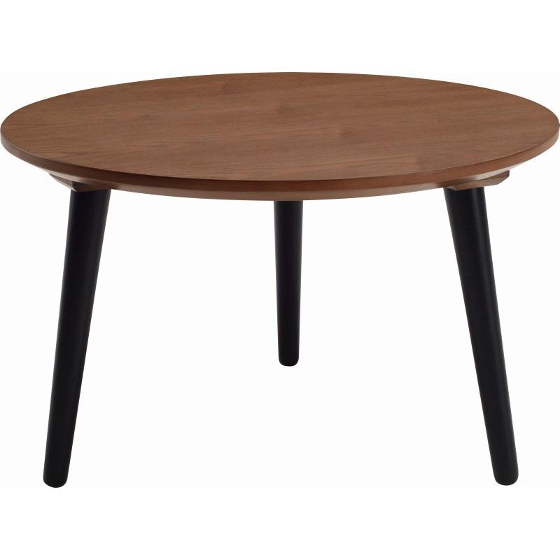Carsyn Round Coffee Table In Cocoa