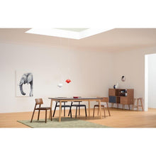 Dekel Dining Table - 180cm - Oak + Graphite Grey