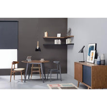 Platon Round  Dining Table In Cocoa