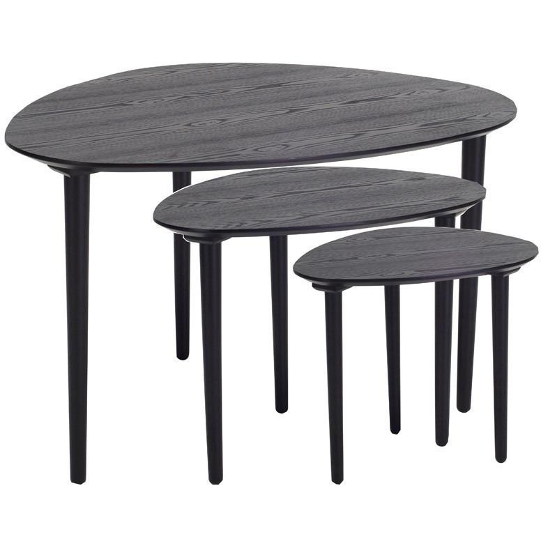 Corey Ocassional Table Set In Black