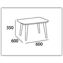 Banji Low Coffee Table in Light Blue | innovatec Melbourne, Sydney, Brisbane, Adelaide & Perth