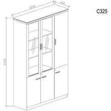 3 Door Display Cabinet