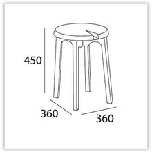 Chevis Stool in Grey | innovatec Melbourne, Sydney, Brisbane, Adelaide & Perth