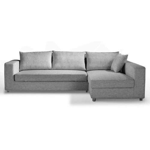 Jackie Sofa Bed with Chaise Storage - Cutout | Modern Furniture Melbourne, Sydney, Brisbane, Adelaide & Perth