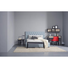 Dustin Queen Bed - Aquamarine