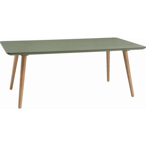 Carsyn Rectangular Coffee Table In Pickle Green