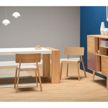 Locke Tall Sideboard In Penny Brown & Natural