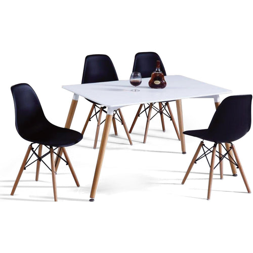 Bivio 5 Piece Dining Set