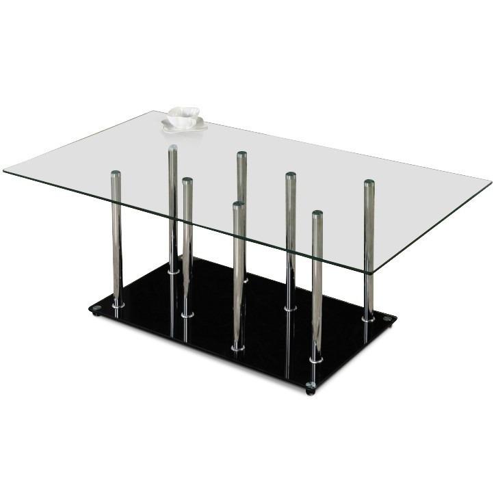 Camila Glass and Chrome Coffee Table | innovatec Melbourne, Sydney, Brisbane, Adelaide & Perth