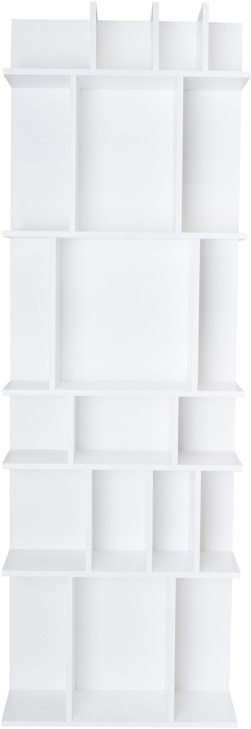 Wilber Book Shelf - 154 x 51cm - White